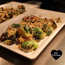 Agave and Rye signature dishes Crispy Brussel SproutsMac and Cheese BeignetsBirria Grilled Burrito